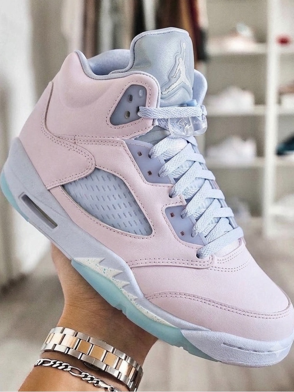 Nike Air Jordan 5 Retro SE Regal Pink W8.5 7Y DV0563-600 NIB